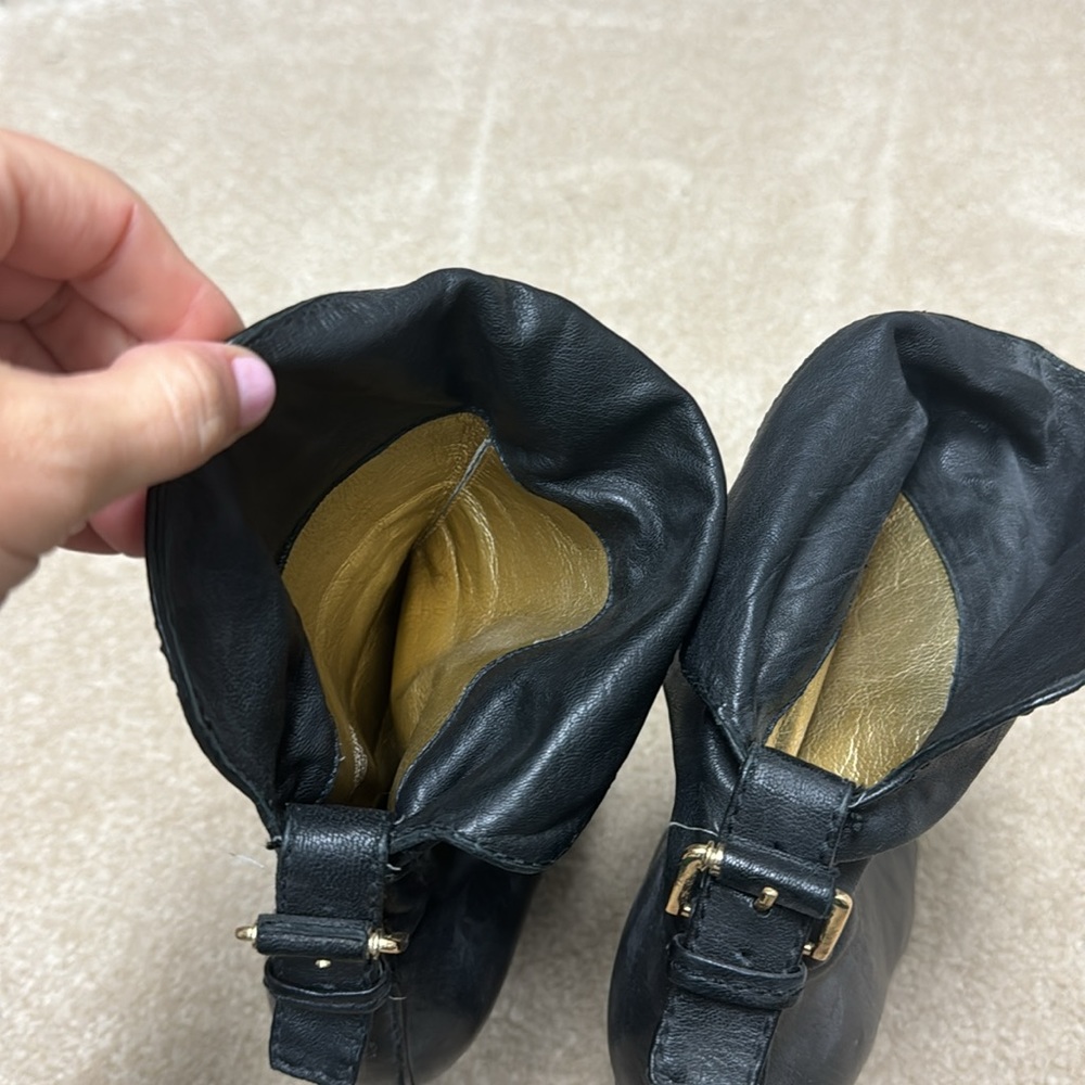 Essential Black Leather Booties - image 3